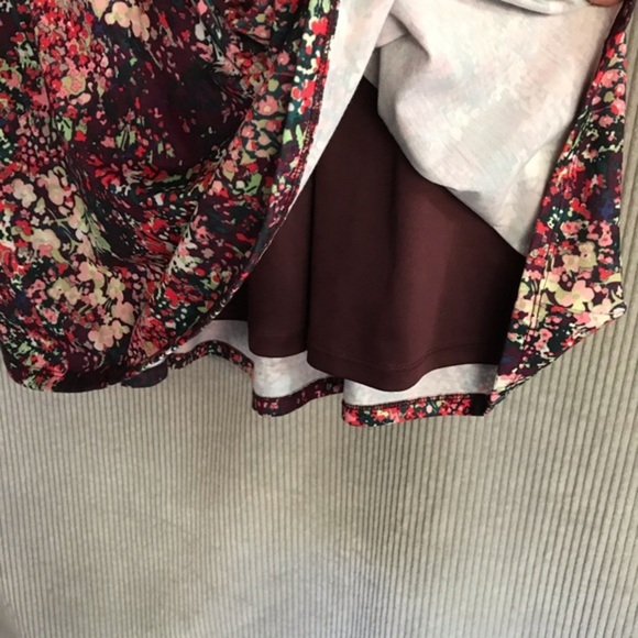 MODCLOTH floral faux wrap midi dress mimi romantic mod cloth medium flirty girly - Picture 16 of 16